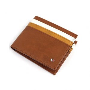 ארנק Tommy Hilfiger עור לגבר “חום בהיר” 31TL130014