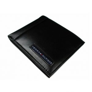 ארנק Tommy Hilfiger עור לגבר “צבע שחור” 31TL22X063