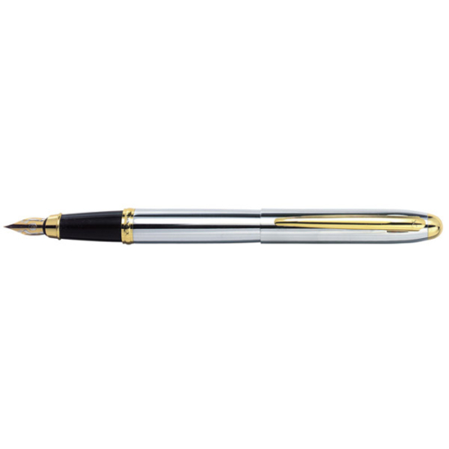 עט נובע |  קלאסיק Classic כרום קליפס זהב מסדרת עטי יוקרה X-PEN