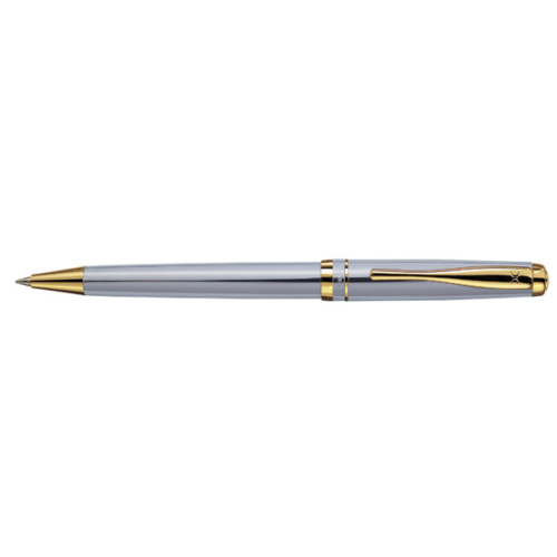 עט כדורי | נובו Novo כרום קליפס זהב מסדרת עטי יוקרה X-PEN