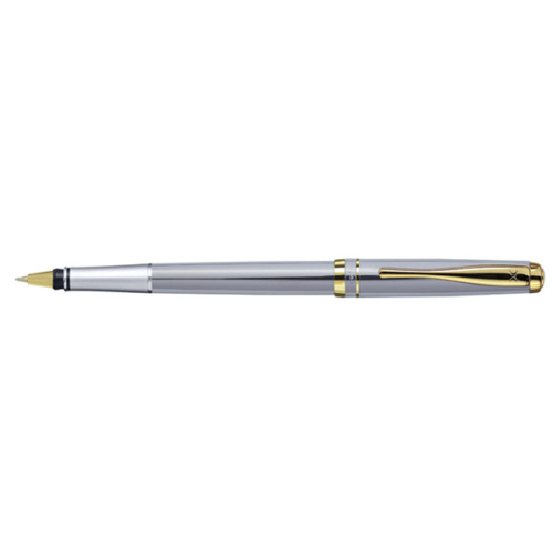 עט רולר | נובו Novo כרום קליפס זהב מסדרת עטי יוקרה X-PEN