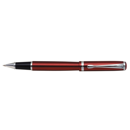 עט רולר | פודיום Podium אדום קליפס כסף מסדרת עטי יוקרה X-PEN