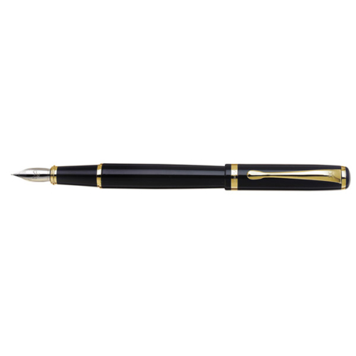 עט נובע | פודיום Podium שחור קליפס זהב מסדרת עטי יוקרה X-PEN
