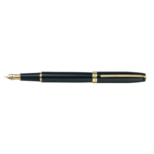 עט נובע | לג’נד Legend שחור קליפס זהב מסדרת עטי יוקרה X-PEN