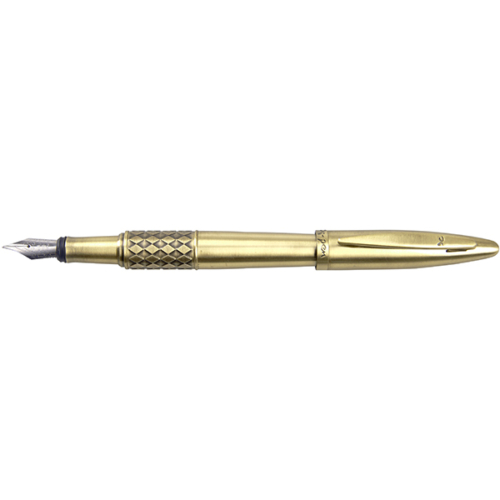 עט נובע | אמפייר EMPIRE זהב מט עט מעוצב משבצות מסדרת עטי יוקרה X-PEN