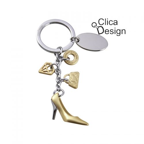 מחזיק מפתחות מתכת Fashion אופנה מבית Clica Design