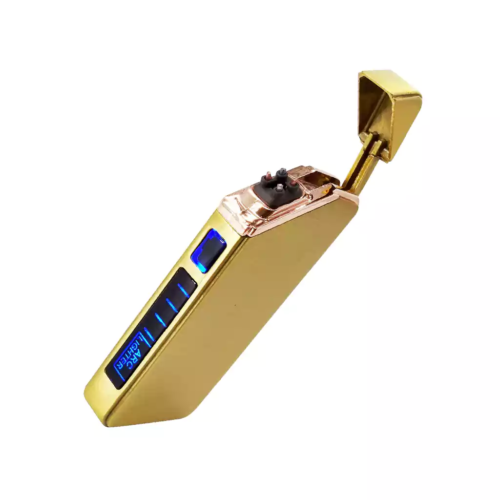 מצית USB זרמים במראה קלאסי MA 8220-13 – זהב