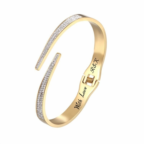 צמיד “אנג’ילו” מעוצב לאישה זהב