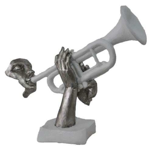 פסל תיזמורת סמפונית – החצוצרן