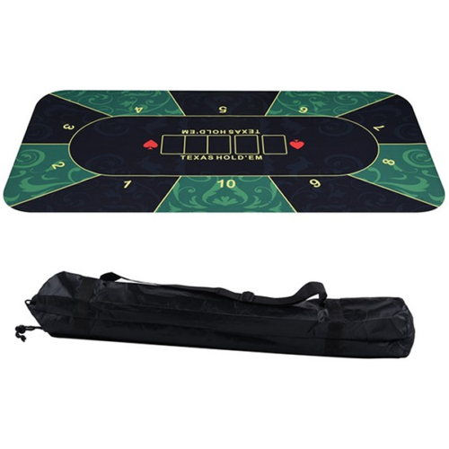 מפת פוקר מקצועית 1.8 מטר בנרתיק