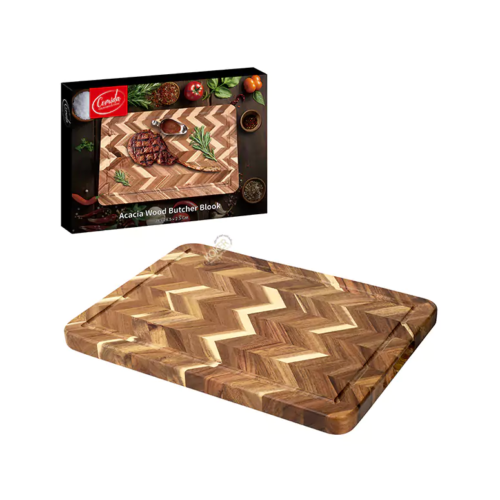 קרש חיתוך עץ – בוצ’ר מהודר ACACIA עם חריטה אישית