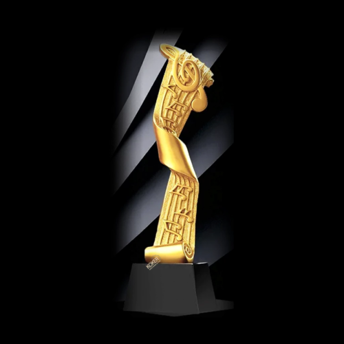 מעמד קריסטל מגילת התווים 1073