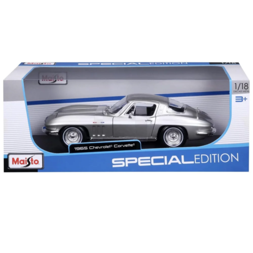 מכונית שברולט קורבט 1965 1:18 מהדורה מיוחדת