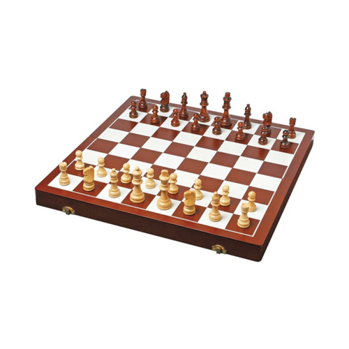 שחמט עץ שולחני מהודר עם חריטה אישית