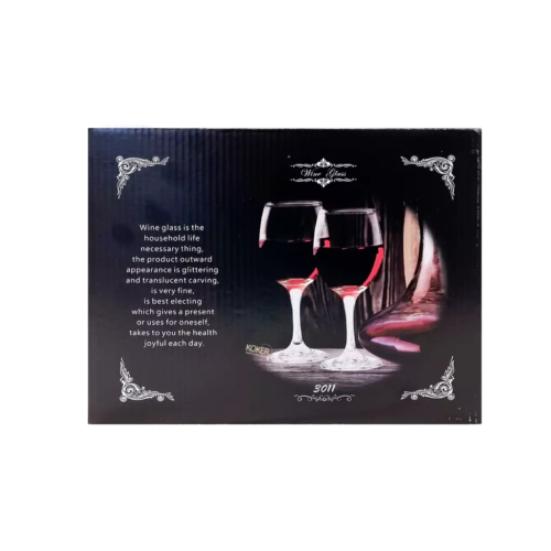 סט 6 כוסות יין עם חריטה אישית