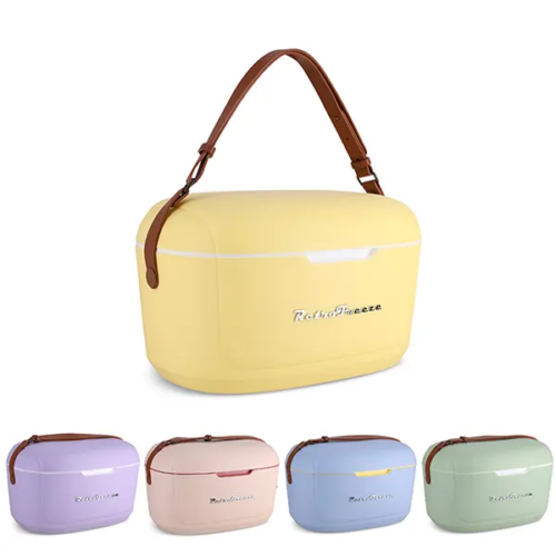 צידנית קשיחה Retro-Freeze 20 ליטר עם חריטה אישית – רטרו וינטג’